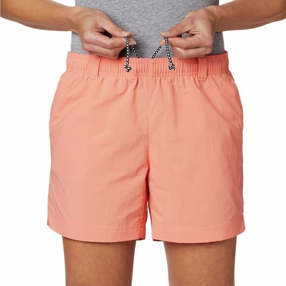 Columbia Women’s PFG Backcast Water Short Neon pastel Orange pink Medium - Picture 4 of 12